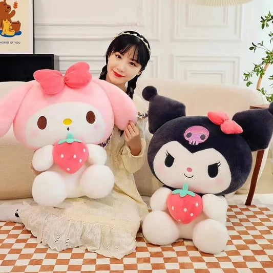 Sanrio Kuromi Knuffel 22 - 35cm Voor Ultiem Knuffelplezier