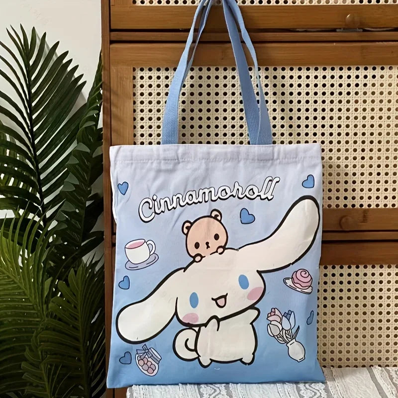 Sanrio Pochacco Cinnamoroll Canvas Tas – Grote Capaciteit