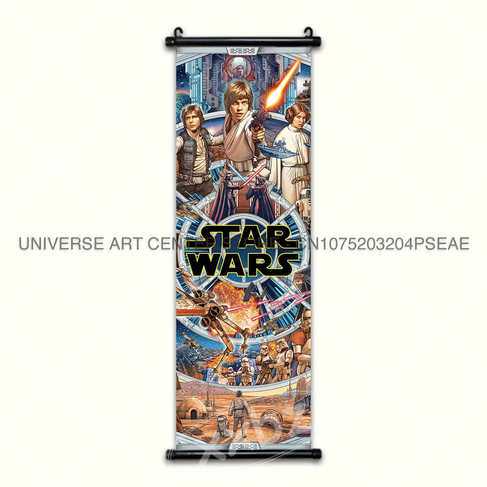 Star Wars Poster Wanddecoratie Anakin Skywalker en Yoda