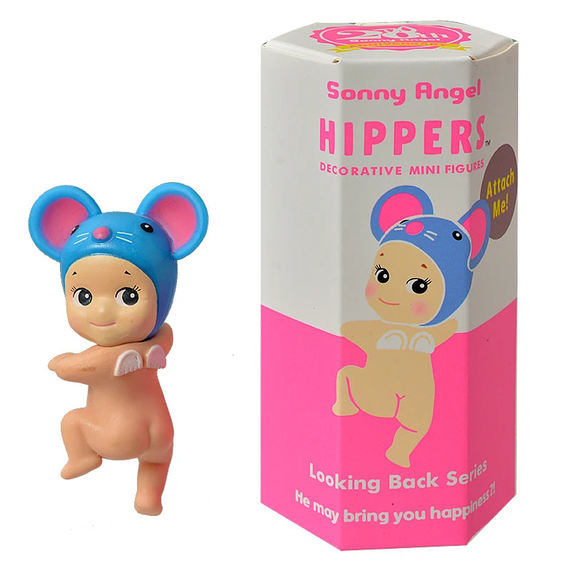 Bandai Nieuwe Engel Fruit Dierenserie Blind Box Animefiguur – Schattige Hippie Pop Voor Kinderen