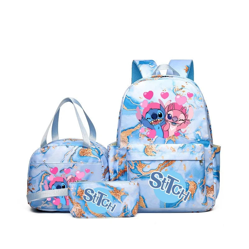 Disney Lilo & Stitch Rugzak Set 3delig – Grote Capaciteit