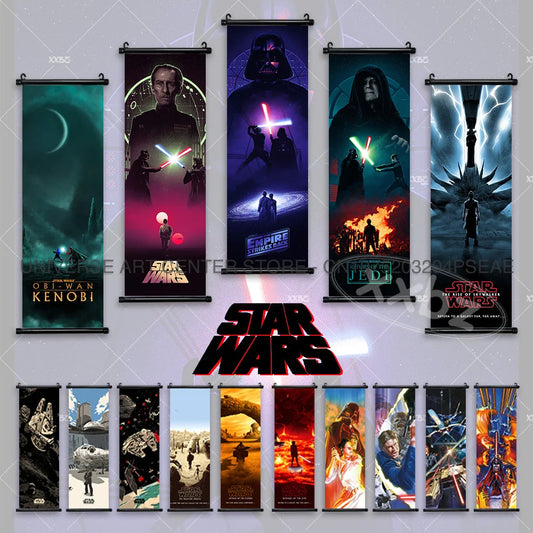 Star Wars Poster Wanddecoratie Anakin Skywalker en Yoda