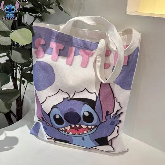 Disney Lilo & Stitch Canvas Schoudertas – Grote Ruimte