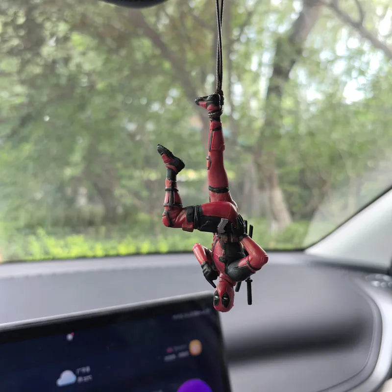 Marvel Deadpool Auto Spiegelhanger Mini Model Speelgoed Cadeau