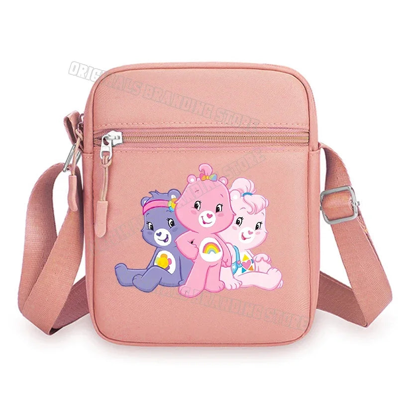 Schoudertas Care Bears Kawaii Canvas Crossbody Voor Dames