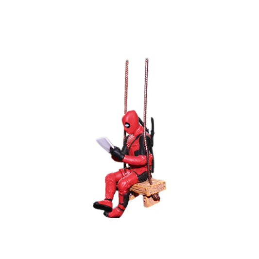 Marvel Deadpool Auto Spiegelhanger Mini Model Speelgoed Cadeau