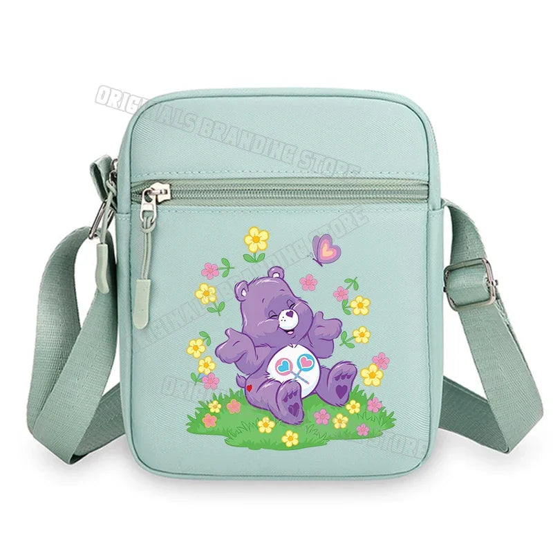 Schoudertas Care Bears Kawaii Canvas Crossbody Voor Dames