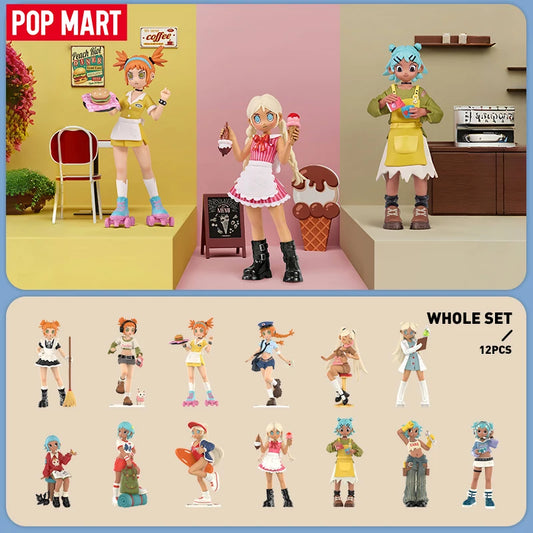 Officiële POP MART Peach Riot Rush Hour Series Figuren – Mysterie Box Vol Verrassingen