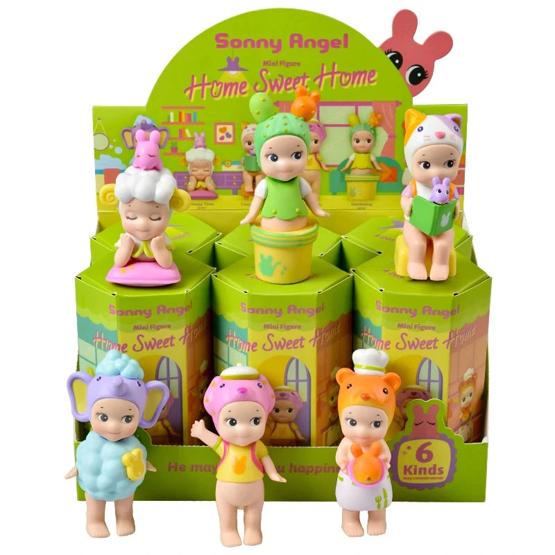Bandai Nieuwe Engel Fruit Dierenserie Blind Box Animefiguur – Schattige Hippie Pop Voor Kinderen