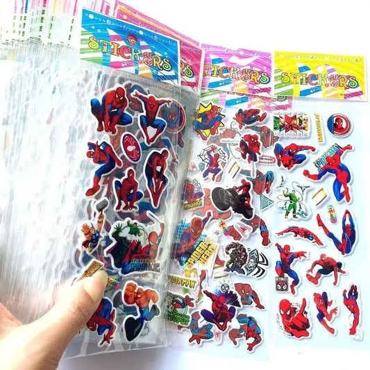 6/12PC Spiderman Stickers Voor Creatief Spelplezier