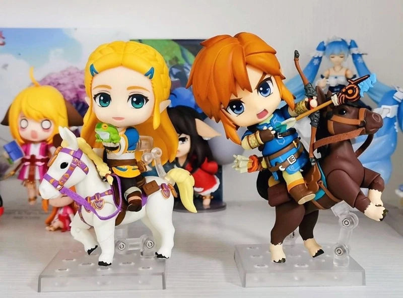 Zelda Collectibles Actiefiguur – Gedetailleerde PVC Model van Link