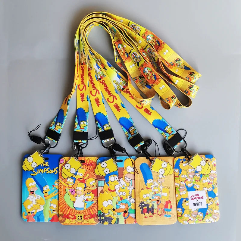 Simpsons Bart Kaarthouder voor Studenten en Reisbadge