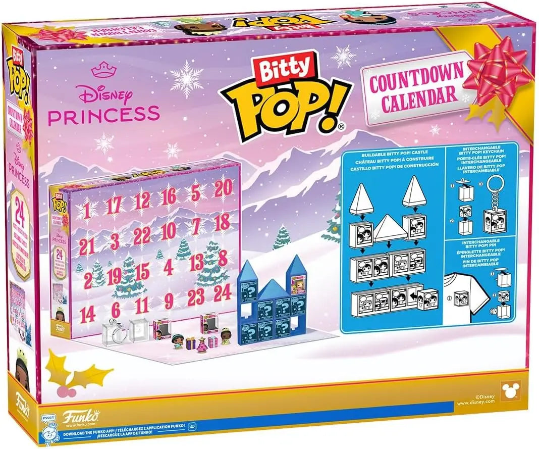 Adventskalender Funko Pop BITTY 24-dagen Disney Princess 2025