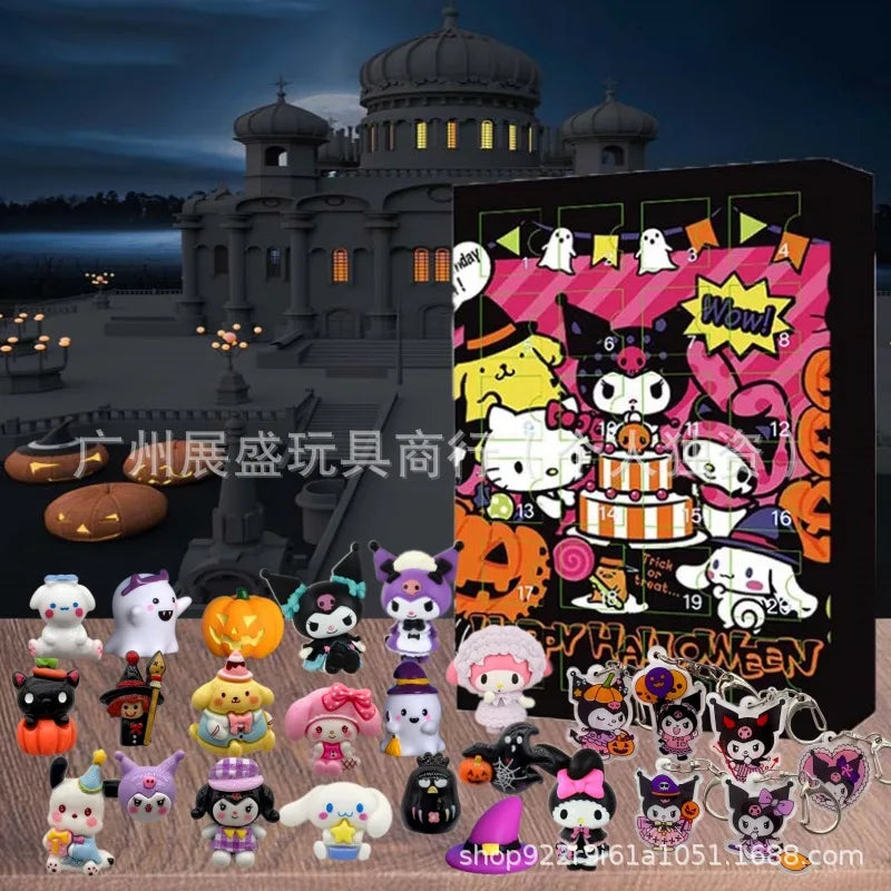 Adventskalender 24 Dagen Sanrio, Hello Kitty en Kuromi Feestplezier