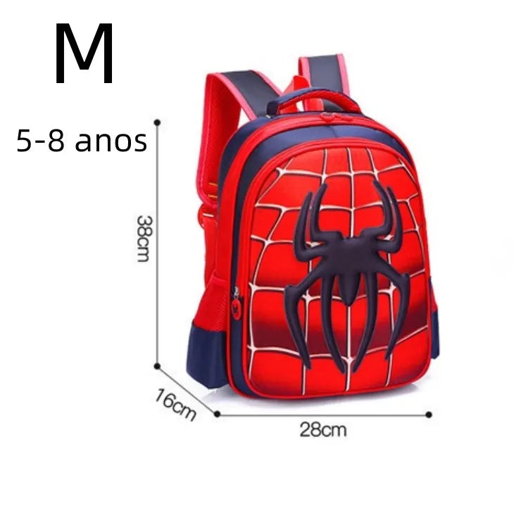 Spider King 3D Kinderrugzak - Duurzaam en Stijlvol Ontwerp