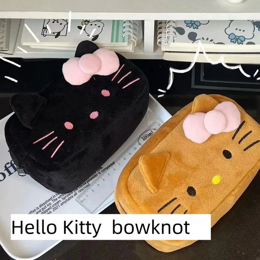 Sanrio Pennenetui Plush Hello Kitty Voor Schattige Organisatie