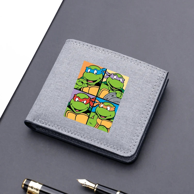 TMNT Mutant Ninja Turtles portemonnee – Leuk Anime Cartoon Ontwerp
