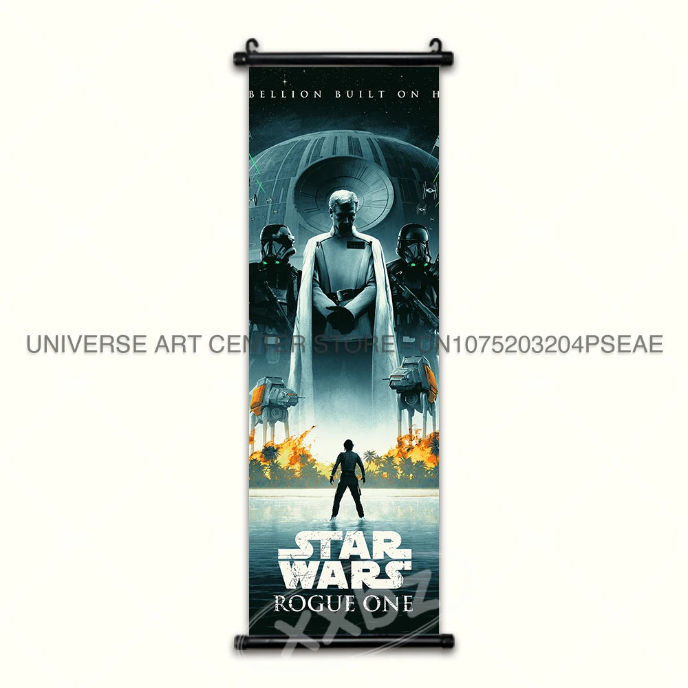 Star Wars Poster Wanddecoratie Anakin Skywalker en Yoda