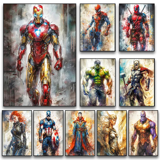 Marvel Film Kunst Poster Voor Wanddecoratie Thuis Gift