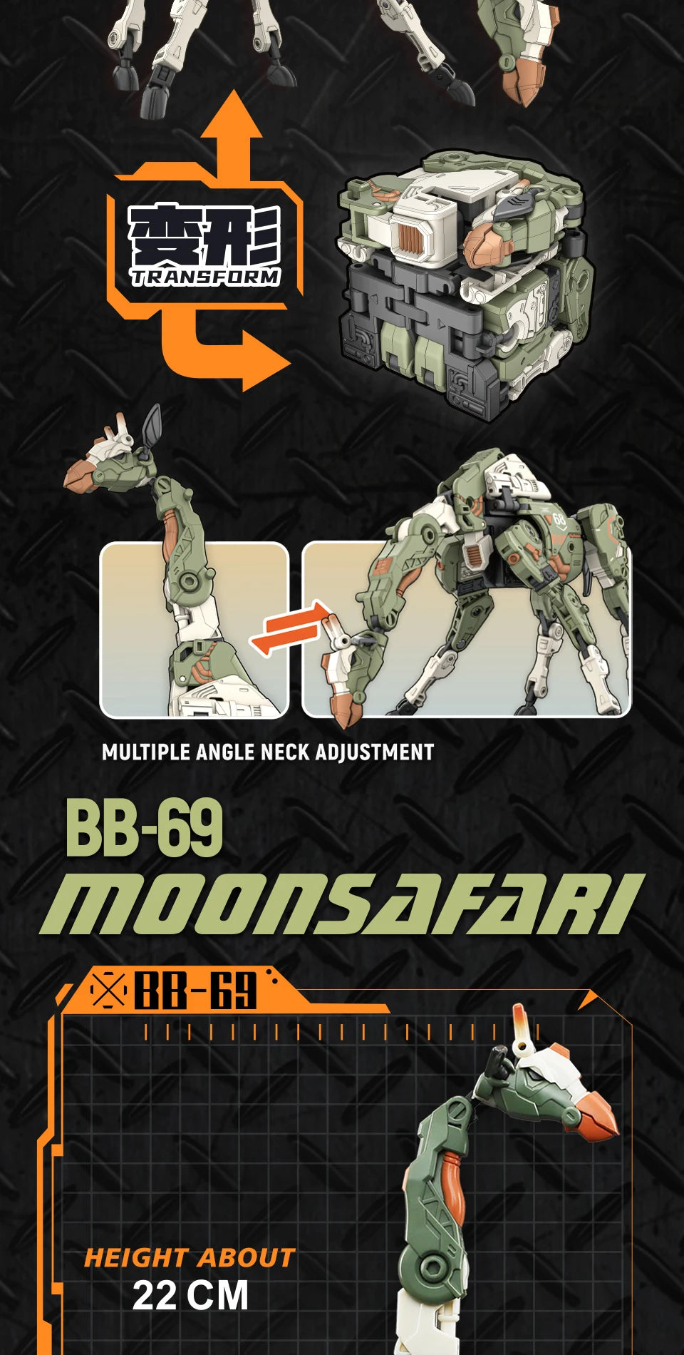 Officiële 52TOYS Beastbox BB-69 MOONSAFARI – Verzamelbare Converteerbare Actiefiguur