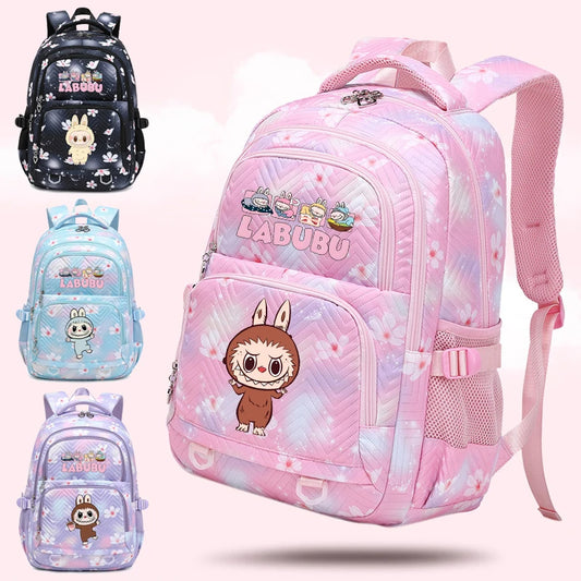 Schattige Labubu Rugzak voor Kinderen - Waterdicht Ontwerp