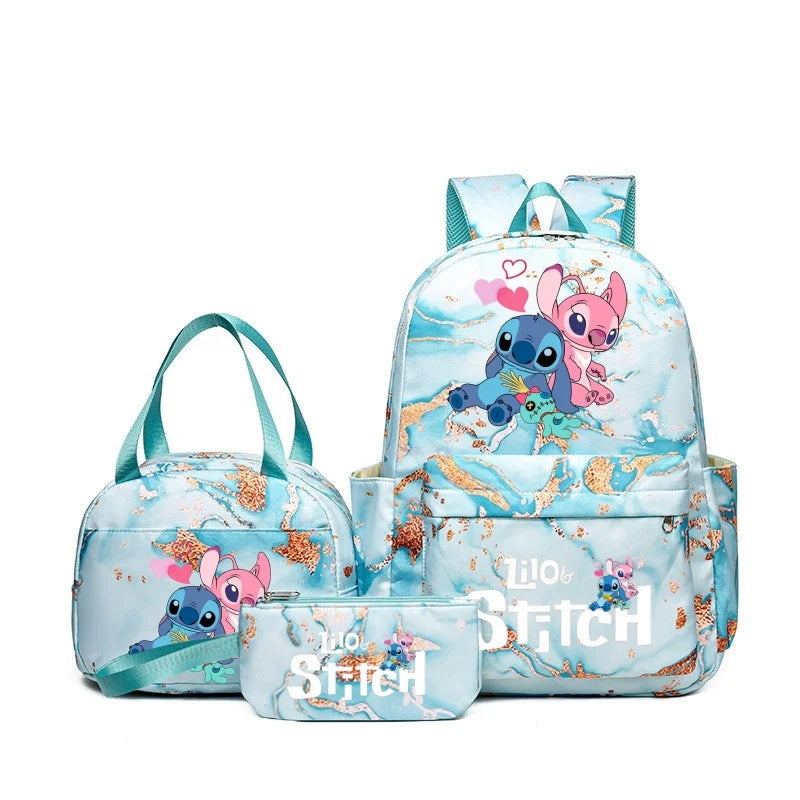 Disney Lilo & Stitch Rugzak Set 3delig – Grote Capaciteit