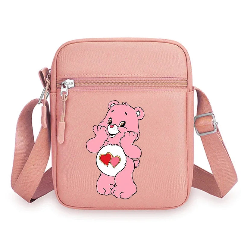 Schoudertas Care Bears Kawaii Canvas Crossbody Voor Dames