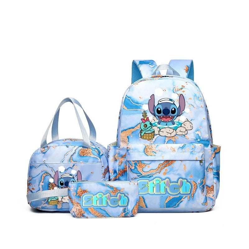 Disney Lilo & Stitch Rugzak Set 3delig – Grote Capaciteit