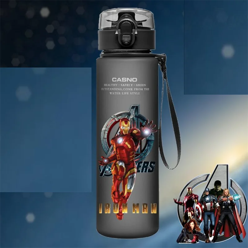 Spiderman Hulk Anime Waterfles Voor Jongens En Meisjes 560ml