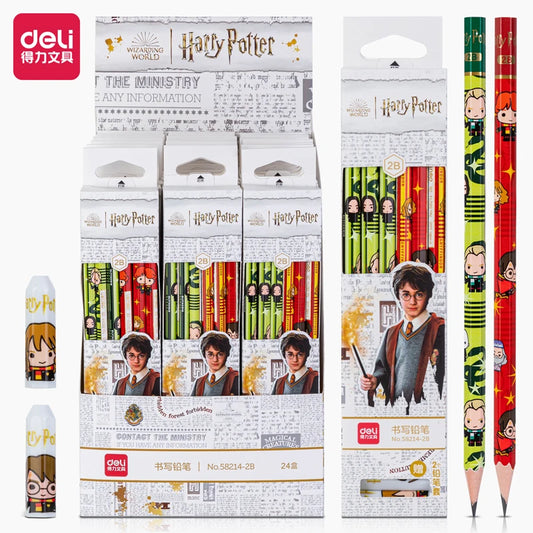 Deli Harry Potter Potloden Set van 12 voor Kunst en School