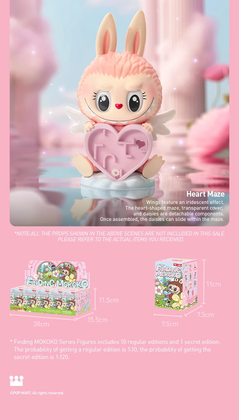 Officiële POP MART Finding MOKOKO Serie Figuren – Mysterie Box Vol Verrassingen