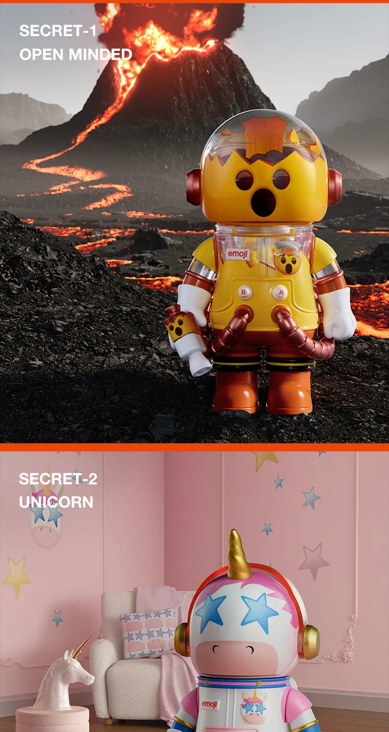 Officiële POP MART Mega Space Molly – Schattige Mystery Box Actiefiguur
