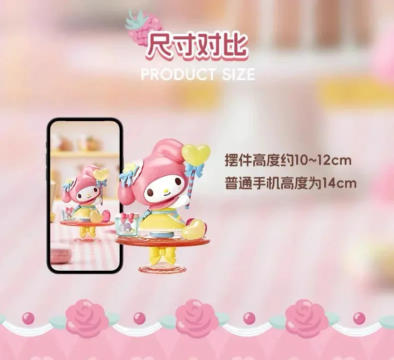 Miniso My Melody Mysterieuze Blinddoos Ornamenten – Schattige Actiefiguren voor Trendy Cadeaus