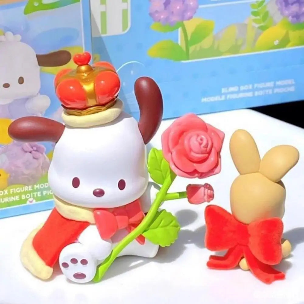 MINISO Kawaii Pochacco Figuren – Schattige Decoratie Voor Meisjes