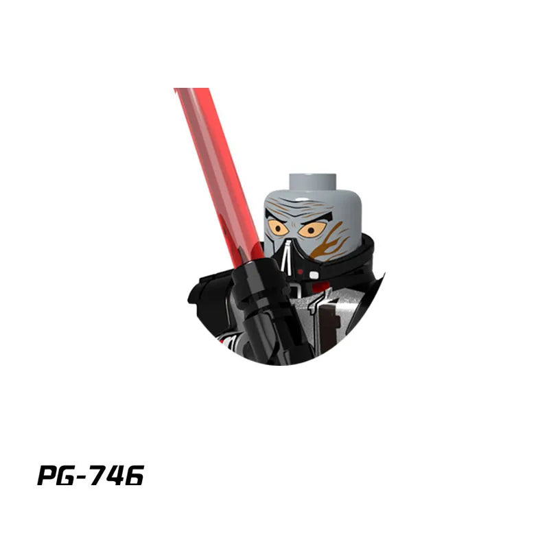 Star Wars Blokken Set met Boba Fett en Ahsoka Bouwplezier