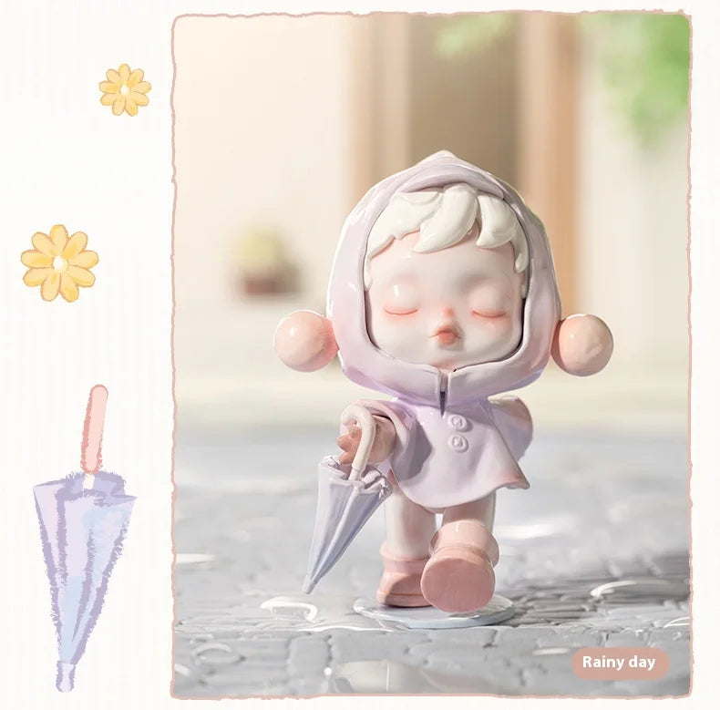 MINISO Skullpanda Temperature Series Figurines – Trendy Blind Box Decor