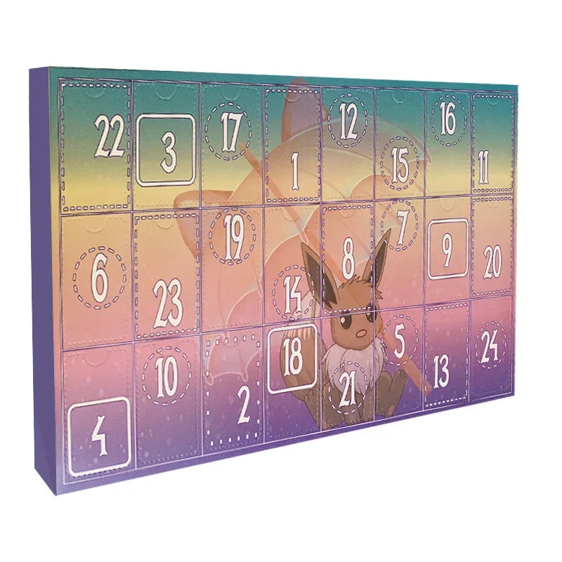 Pokemon Adventskalender Met Eevee En Pikachu 24 Figuren Geschenk