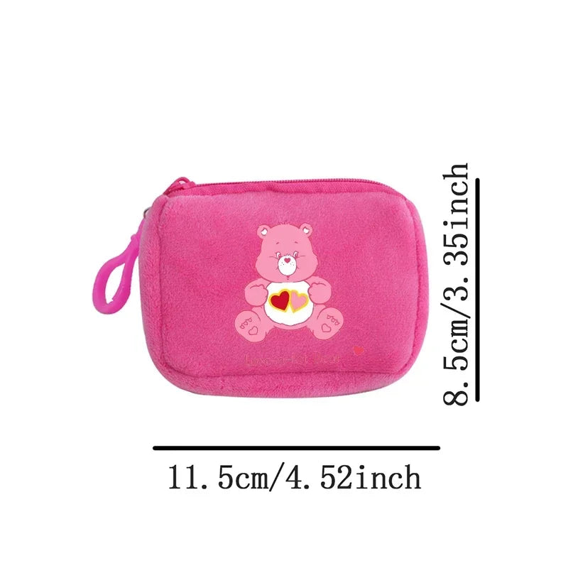 Knuffel Portemonnee Care Bears Mini Draagbaar en Schattig