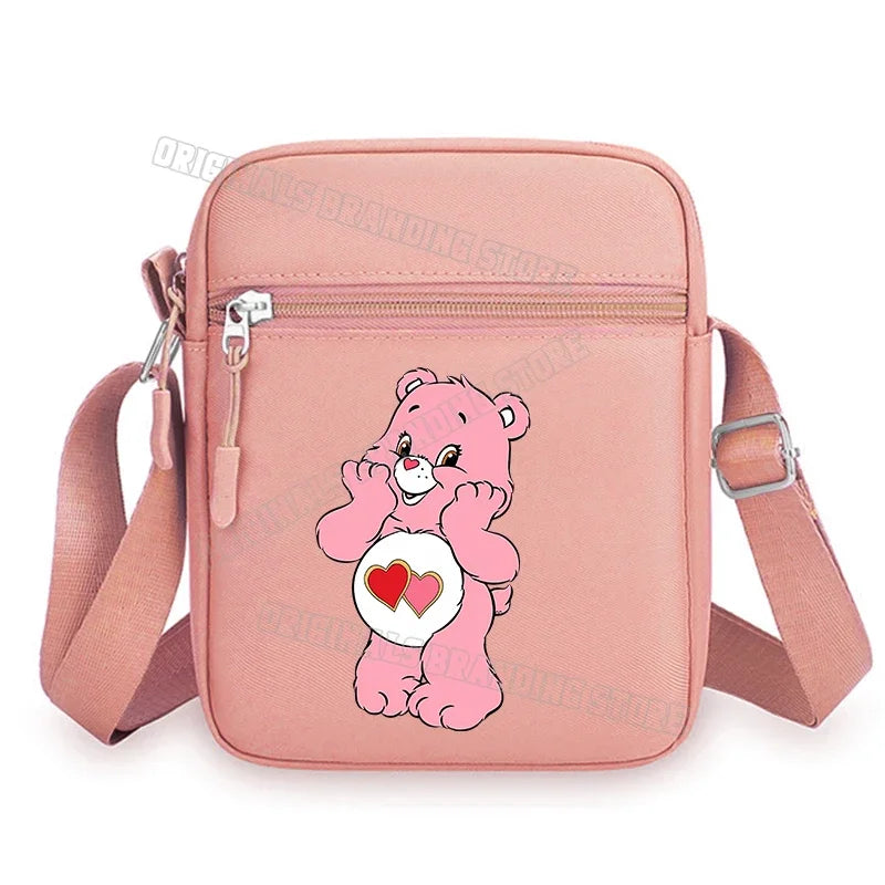 Schoudertas Care Bears Kawaii Canvas Crossbody Voor Dames