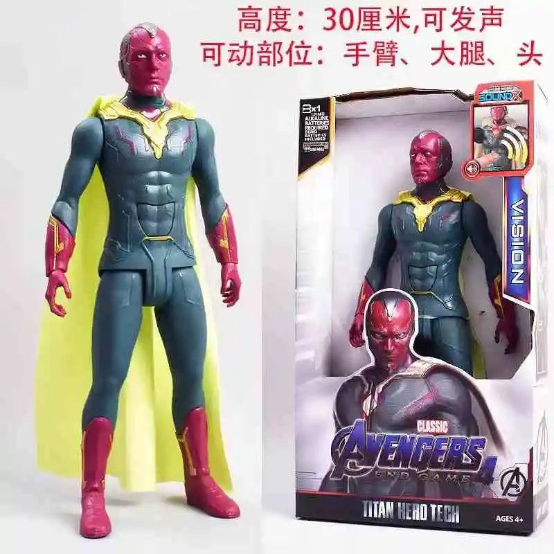 30cm Marvel Avenger Actiefiguren Speelgoed Met Geluid En Licht