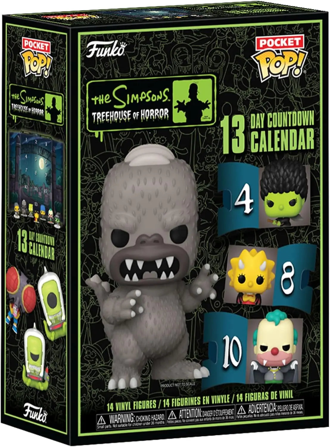 Adventskalender Funko Pop The Simpsons Treehouse of Horror 13-dagen countdown