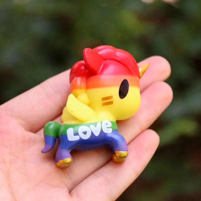 April duBy Unicorn Zeemeermin Actiefiguur – Schitterende Regenboog Ontwerpen