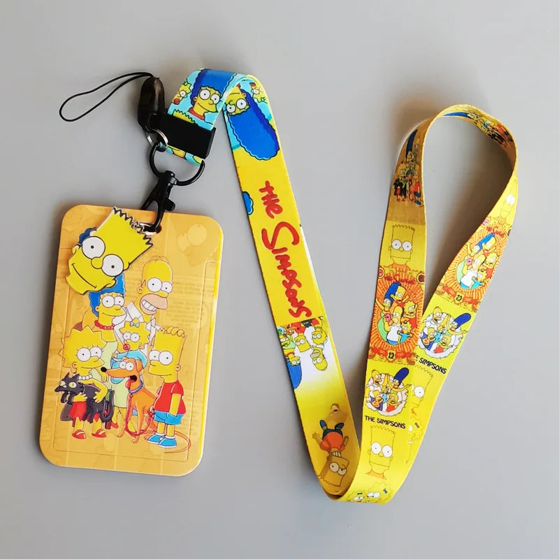 Simpsons Bart Kaarthouder voor Studenten en Reisbadge