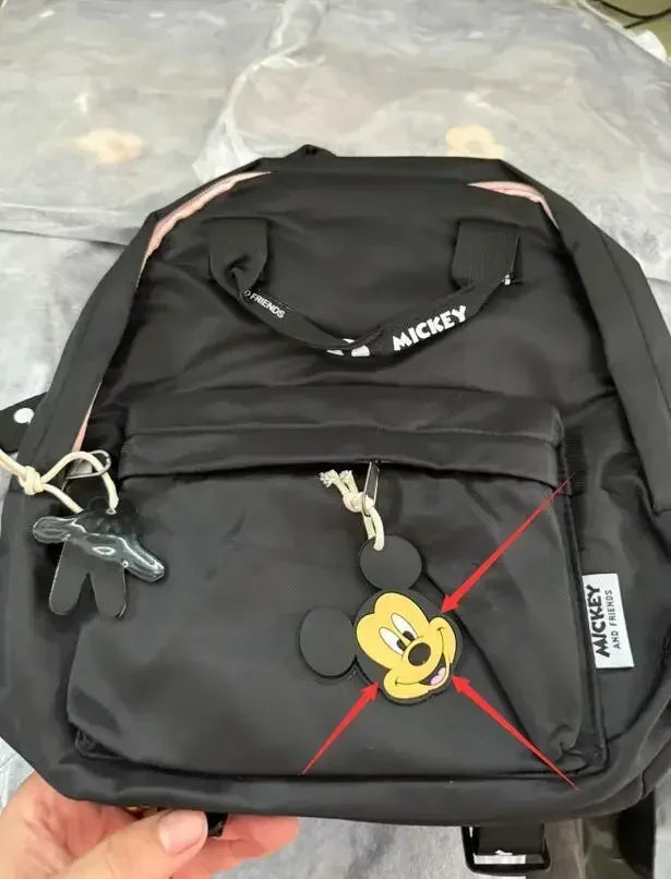 Disney Mickey Mouse Rugzag met oren - Ruime Kinder Backpack
