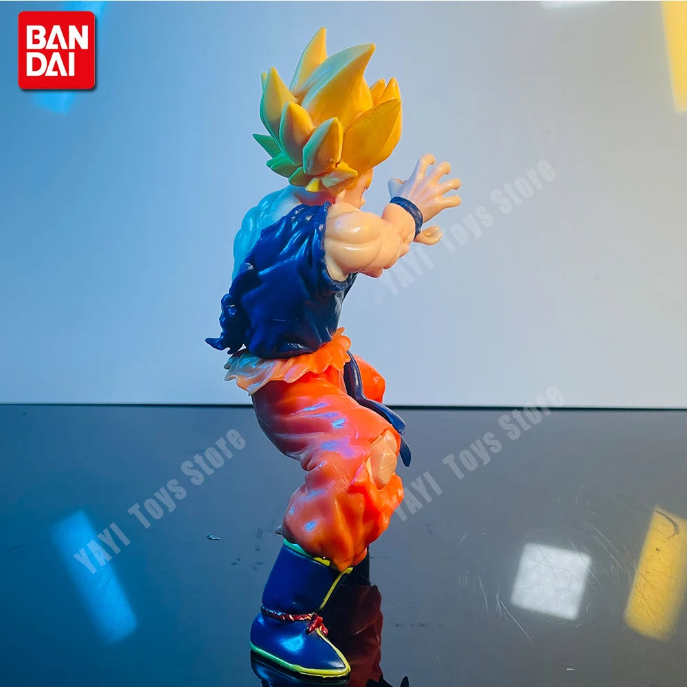 Dragon Ball Z Son Goku Anime Figurine – Gedetailleerde Strijdbeschadiging Statue