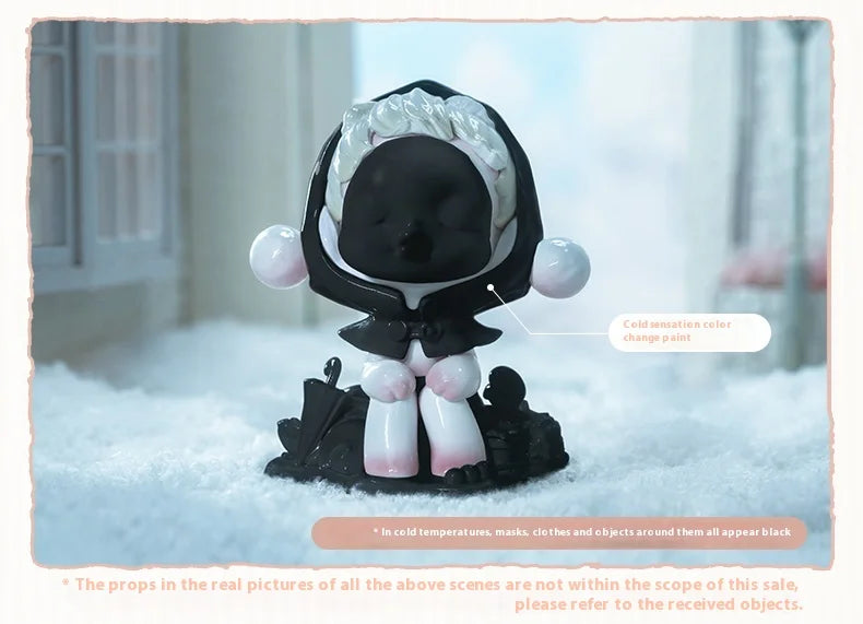 MINISO Skullpanda Temperature Series Figurines – Trendy Blind Box Decor