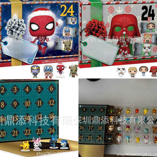 Adventskalender 24 Dagen Disney Marvel Pokémon 3D Verrassing
