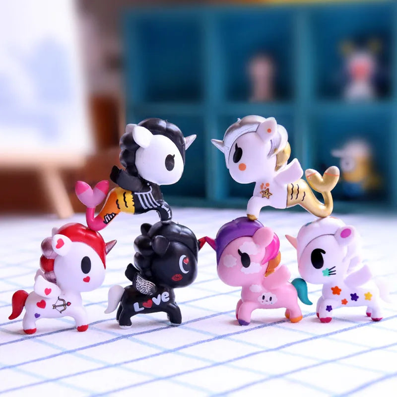 April duBy Unicorn Zeemeermin Actiefiguur – Schitterende Regenboog Ontwerpen