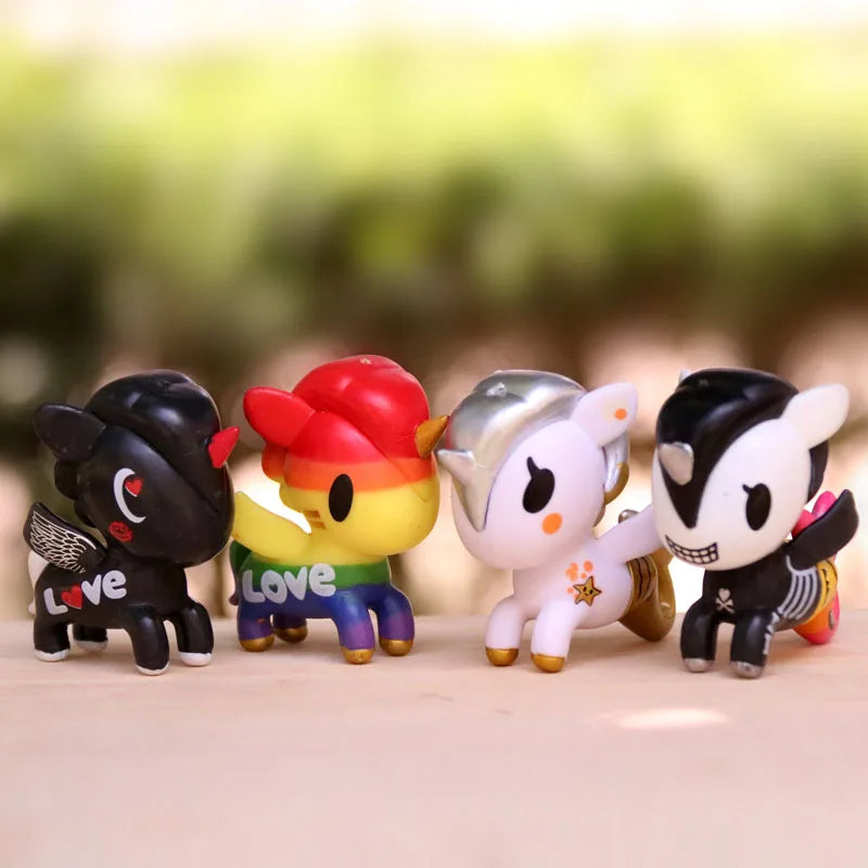 April duBy Unicorn Zeemeermin Actiefiguur – Schitterende Regenboog Ontwerpen