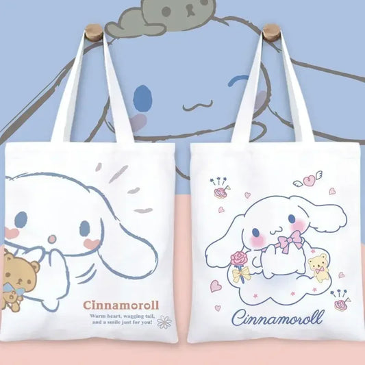 Sanrio Cinnamoroll Canvas Tas - Kawaii Zonder Rits